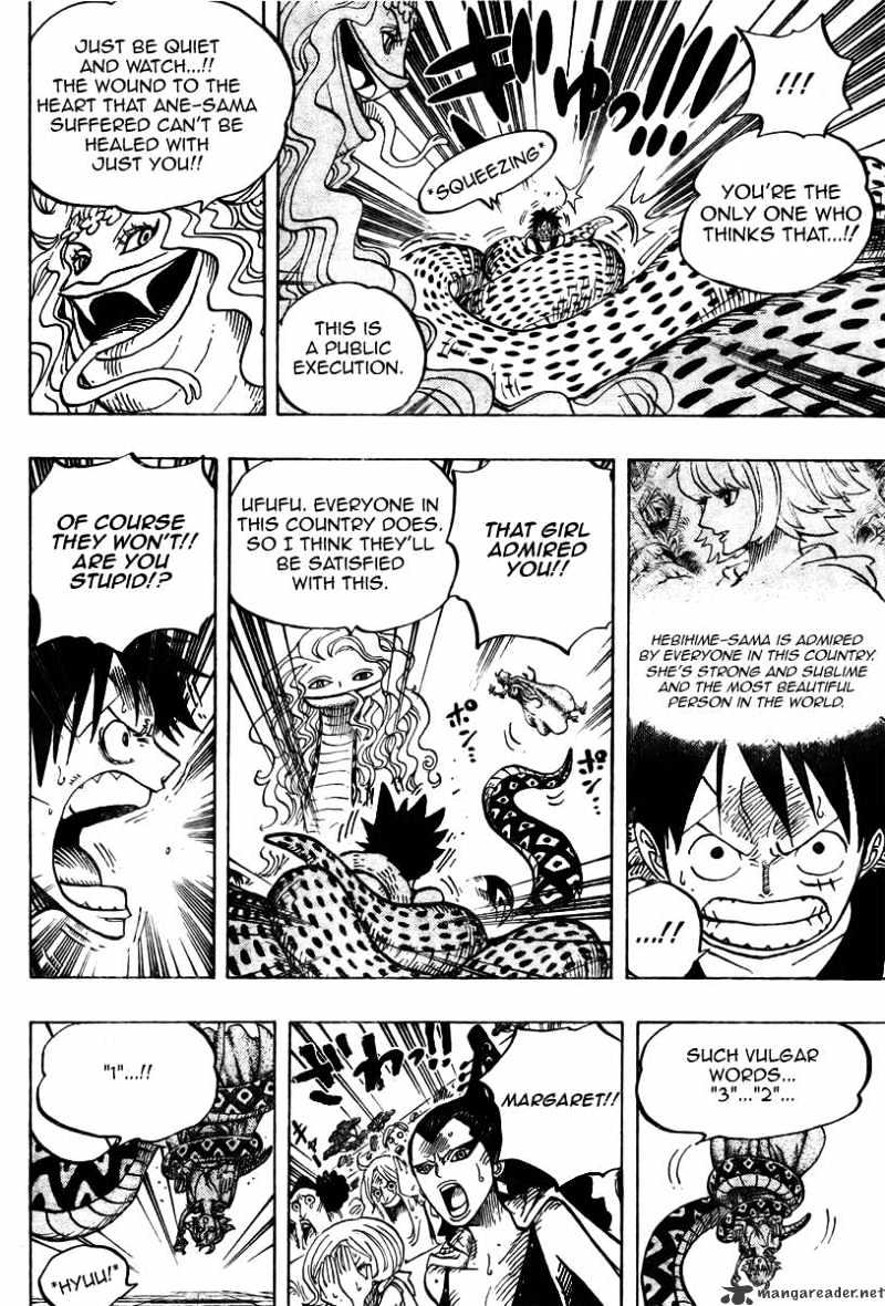 One Piece - Chapter 519 : The King S Disposition