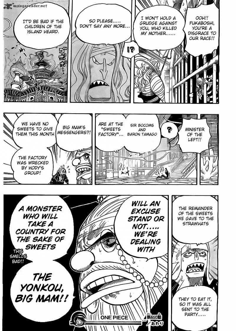 One Piece - Chapter 650 : Two Changes You Need To Know.