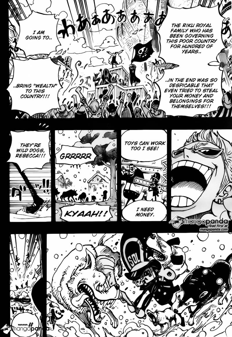 One Piece - Chapter 721 : Rebecca And Mr. Soldier