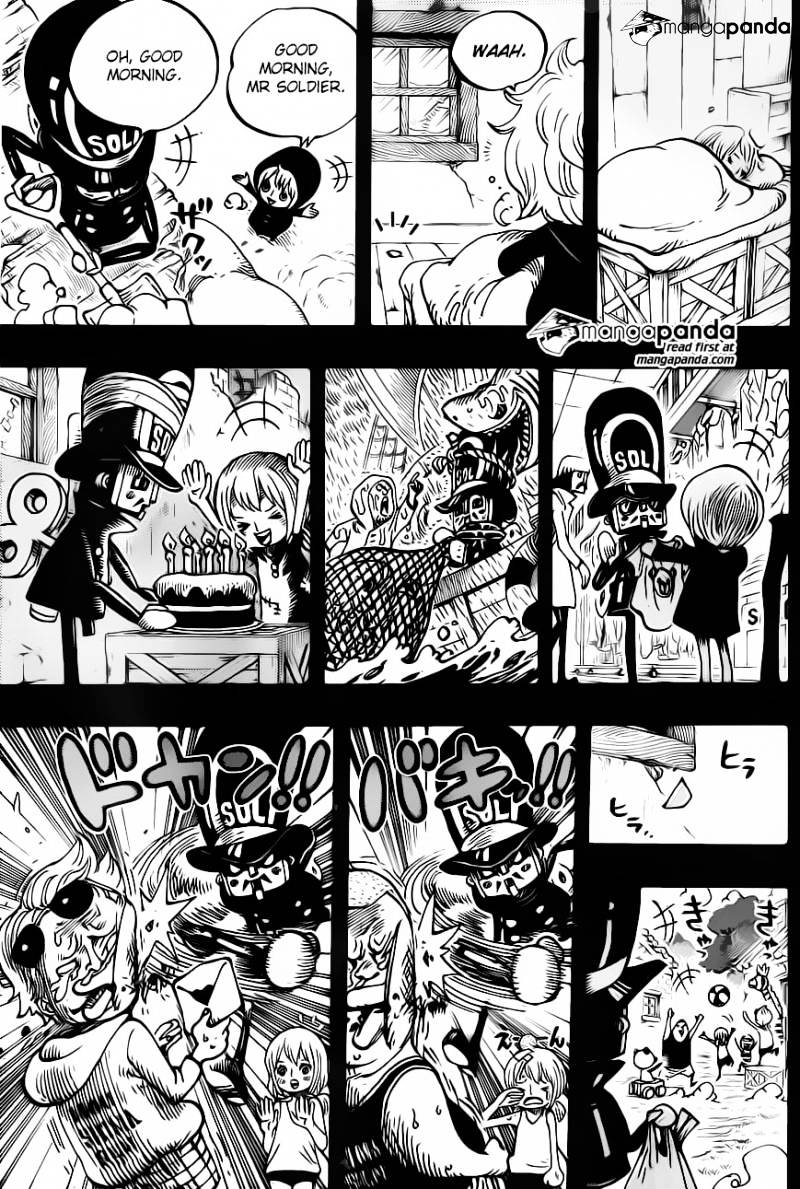 One Piece - Chapter 721 : Rebecca And Mr. Soldier