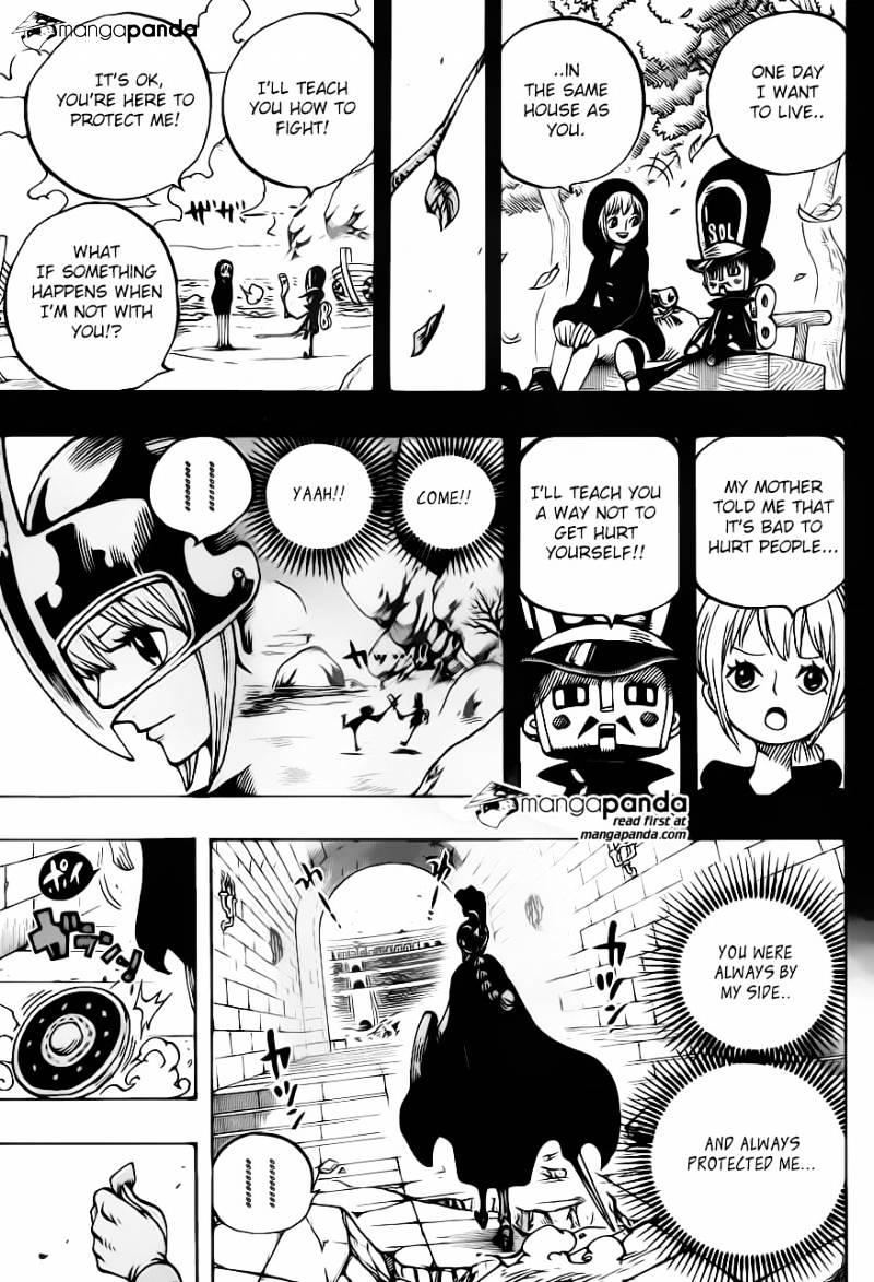 One Piece - Chapter 721 : Rebecca And Mr. Soldier