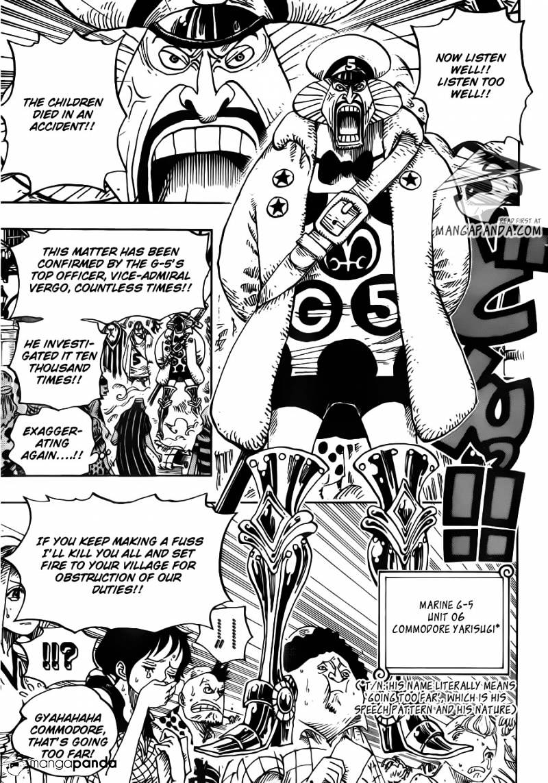 One Piece - Chapter 673 : Vergo And Joker