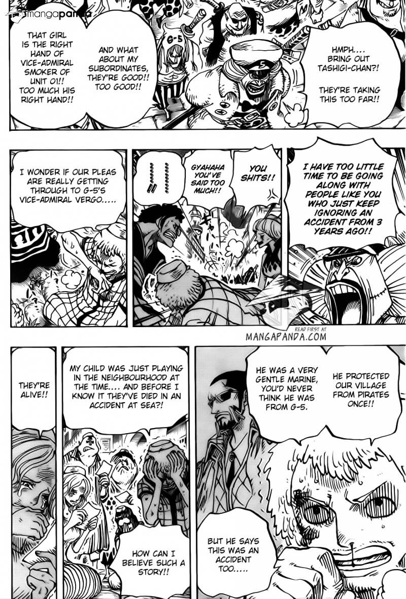 One Piece - Chapter 673 : Vergo And Joker