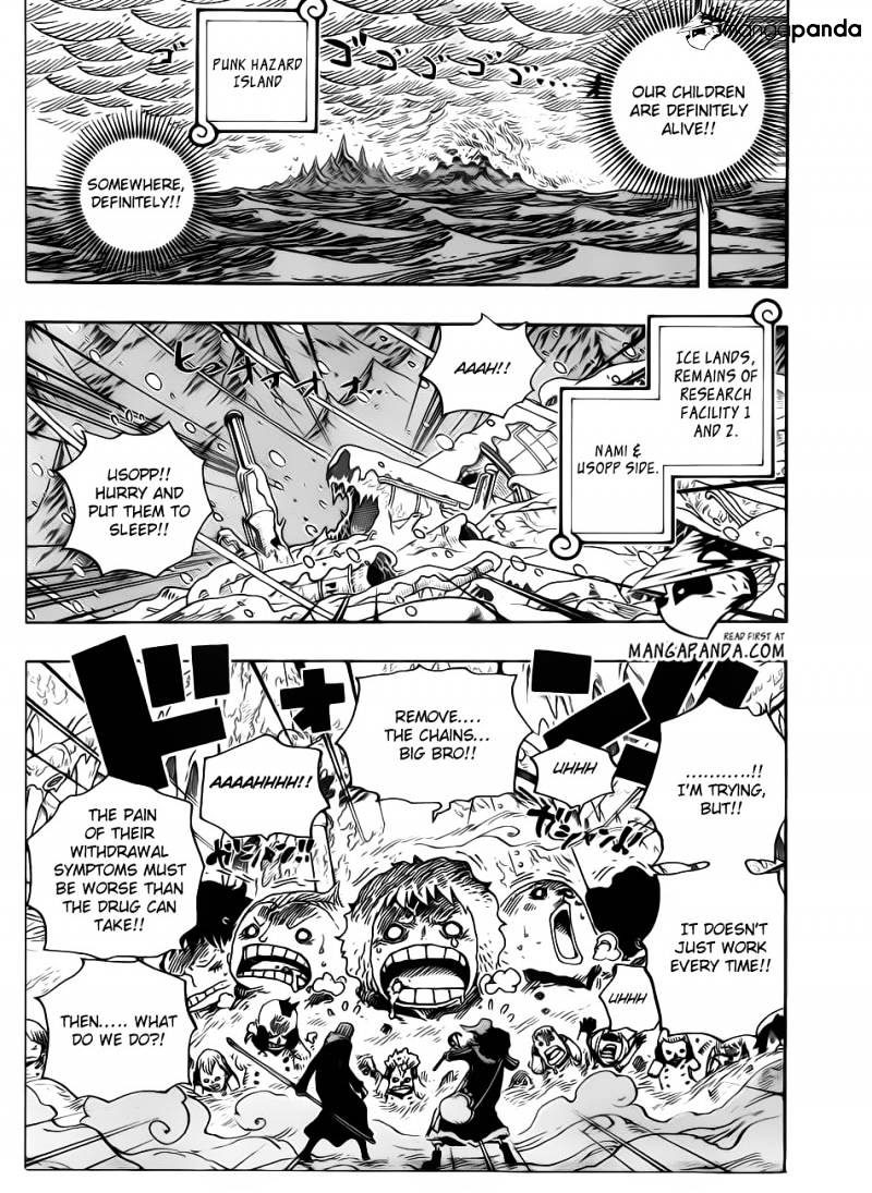 One Piece - Chapter 673 : Vergo And Joker