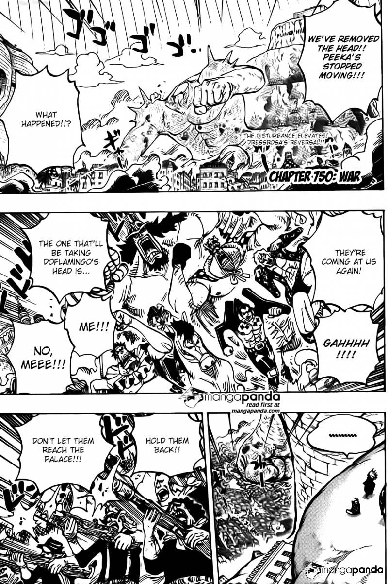 One Piece - Chapter 750 : War