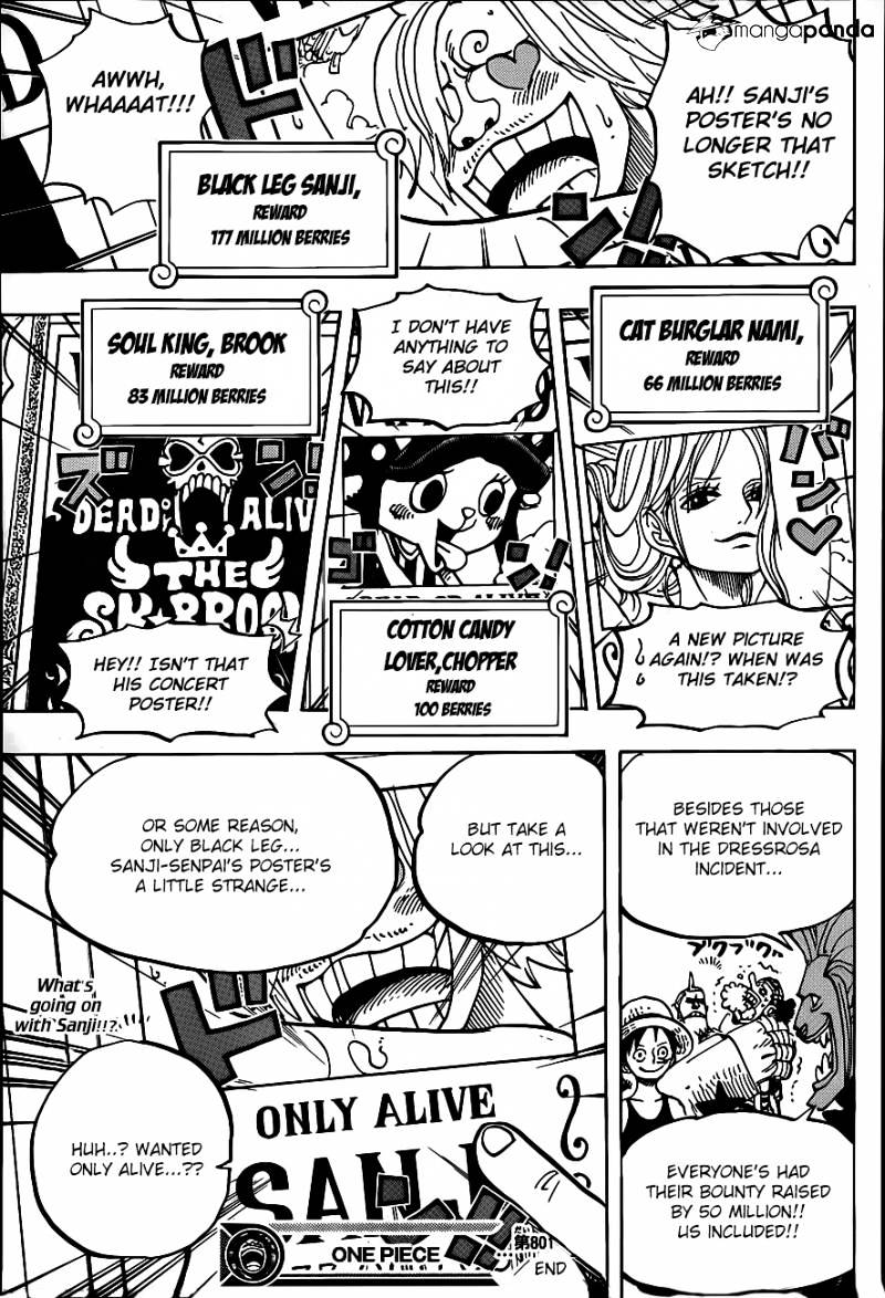 One Piece - Chapter 801 : Opening Declaration