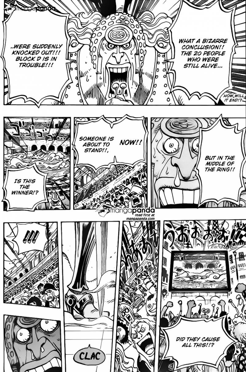 One Piece - Chapter 734 : Rommel S Whirlwind