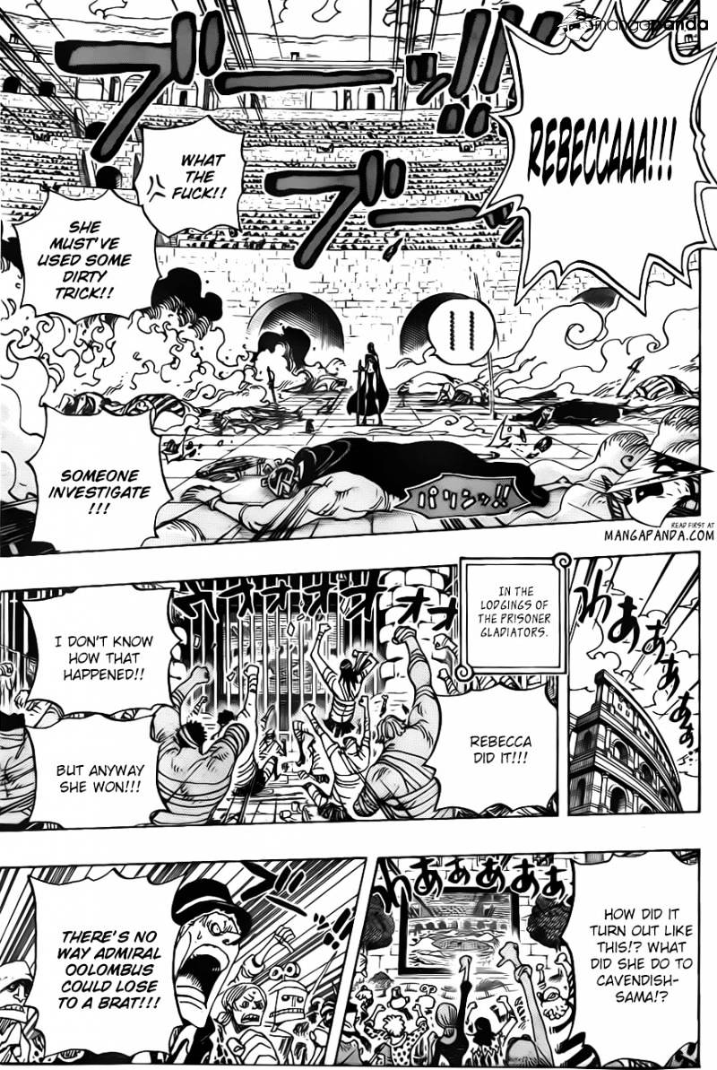 One Piece - Chapter 734 : Rommel S Whirlwind