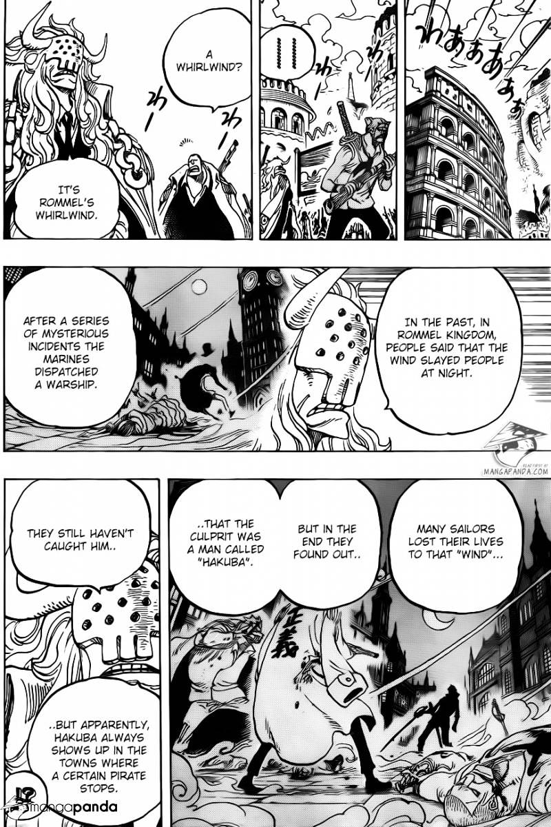 One Piece - Chapter 734 : Rommel S Whirlwind