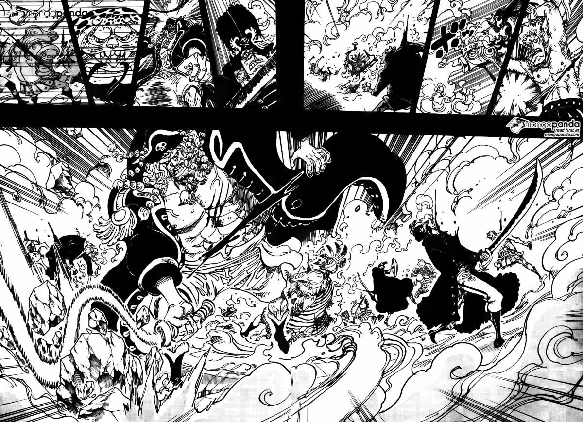 One Piece - Chapter 734 : Rommel S Whirlwind