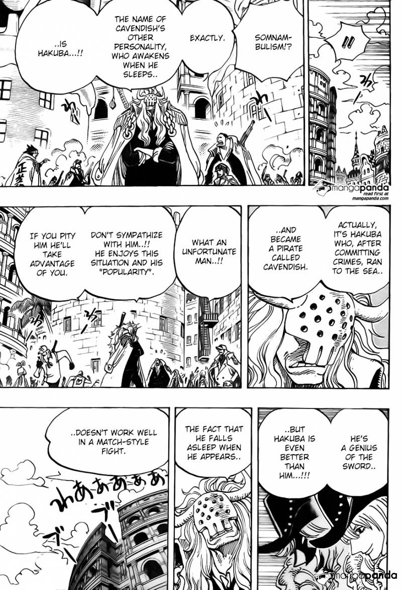 One Piece - Chapter 734 : Rommel S Whirlwind