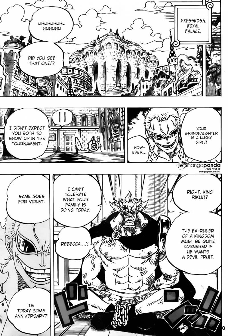 One Piece - Chapter 734 : Rommel S Whirlwind