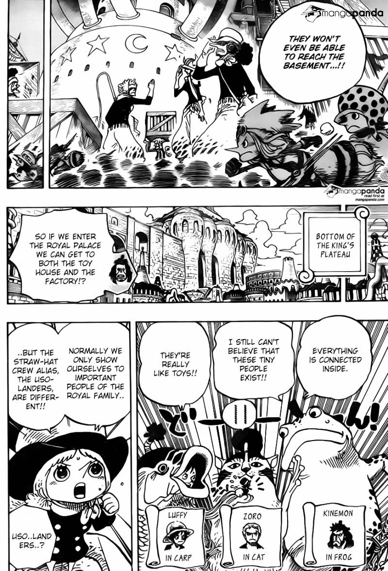 One Piece - Chapter 734 : Rommel S Whirlwind