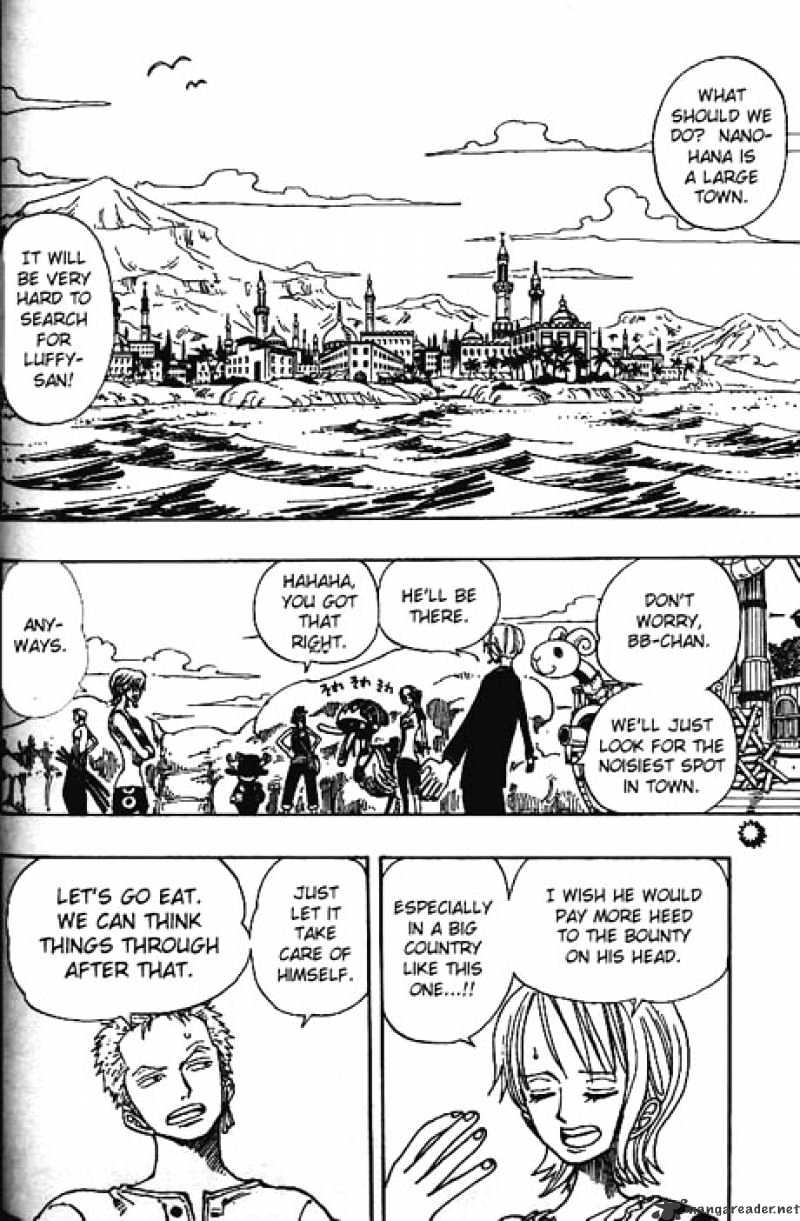 One Piece - Chapter 158 : Arriving In Alabasta