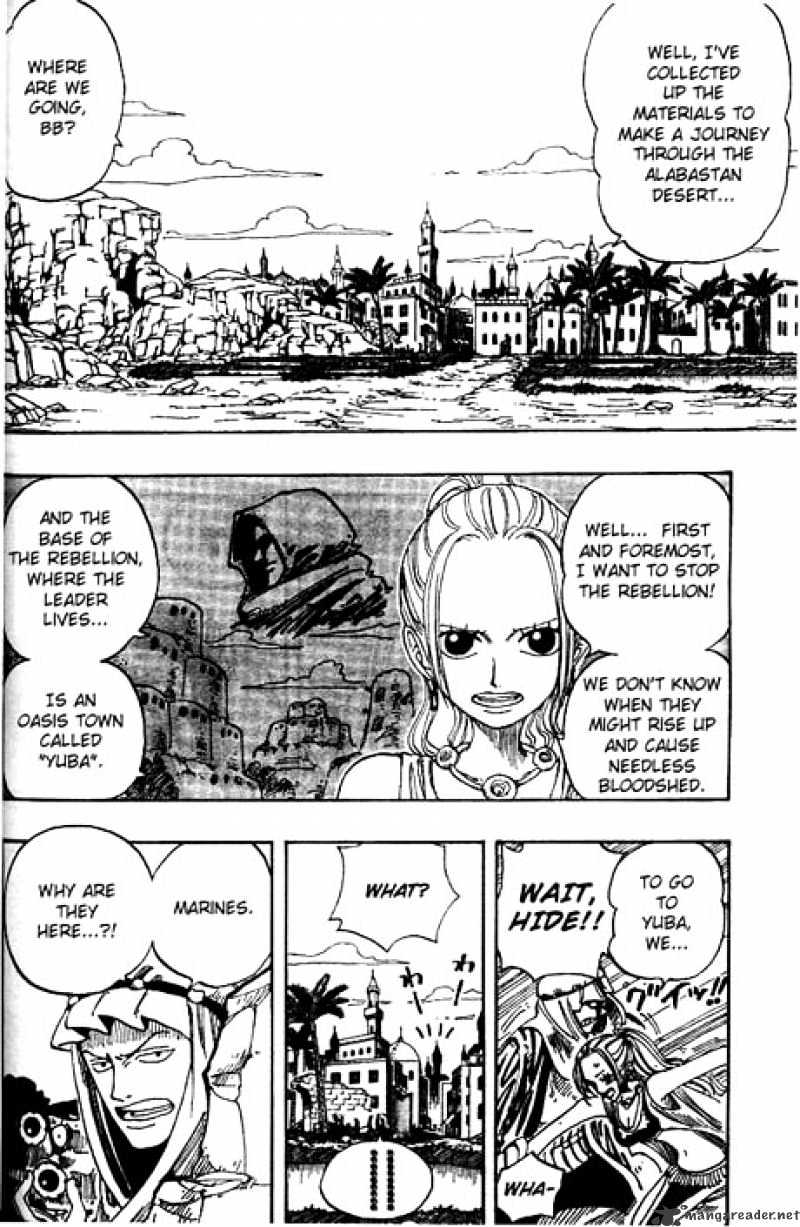 One Piece - Chapter 158 : Arriving In Alabasta