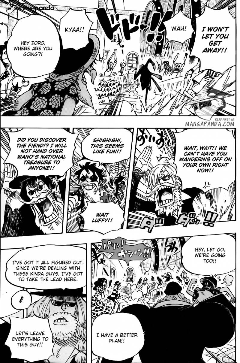 One Piece - Chapter 702 : The Corrida Colloseum