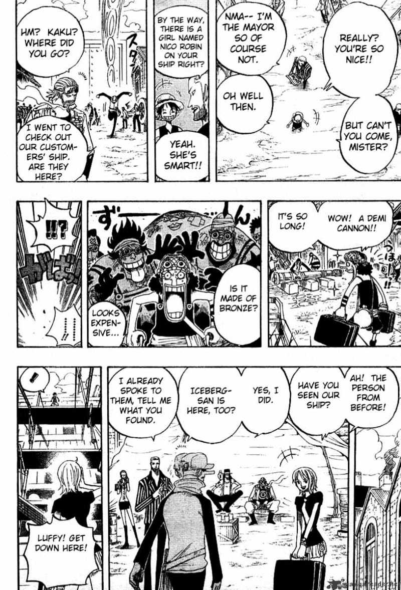 One Piece - Chapter 327 : The Shipyard On Sousenshima, Dock 1