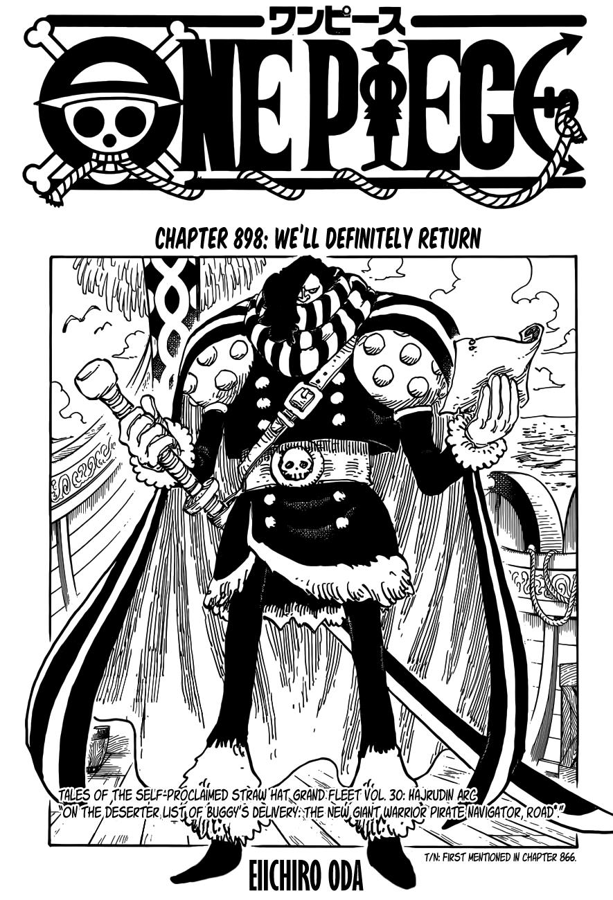 One Piece - Chapter 898