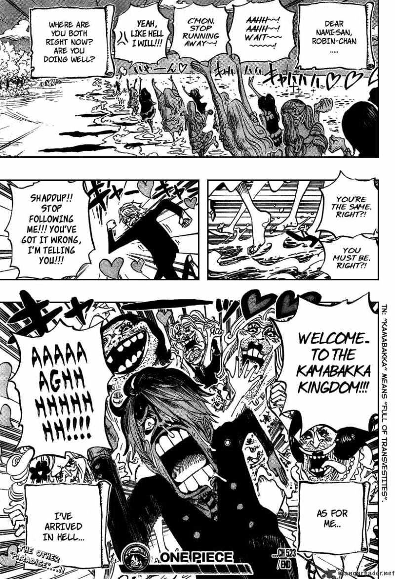 One Piece - Chapter 523 : Hell