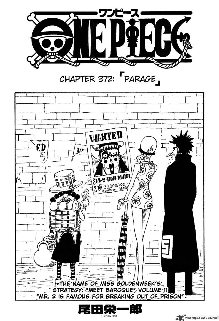 One Piece - Chapter 372 : Parage