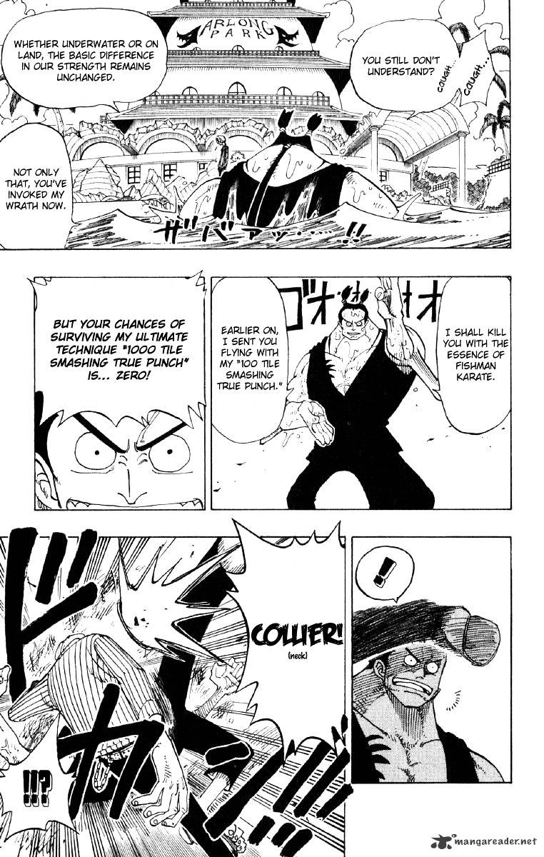 One Piece - Chapter 86 : Fighter And Karate Merman