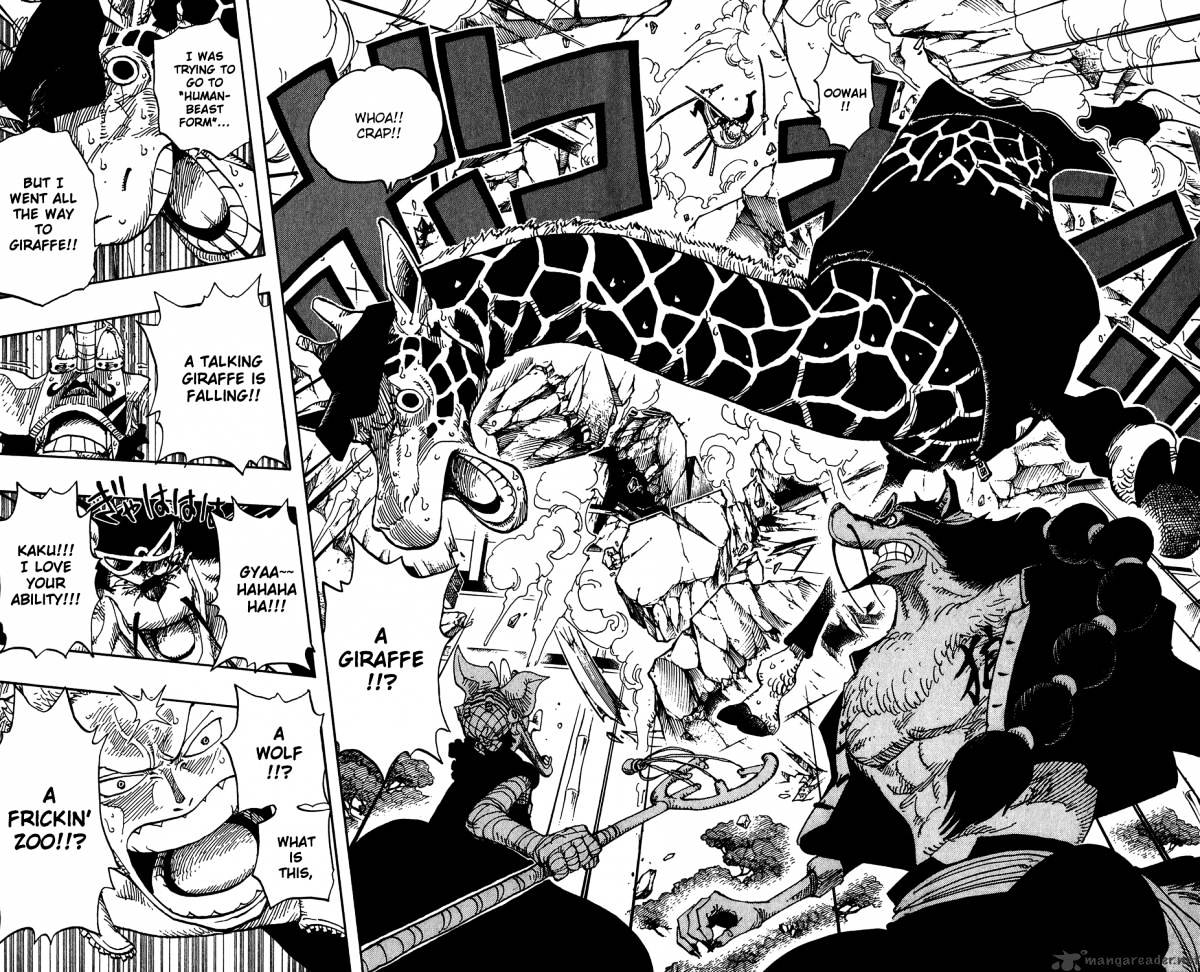 One Piece - Chapter 401 : Pirates Vs Cp9