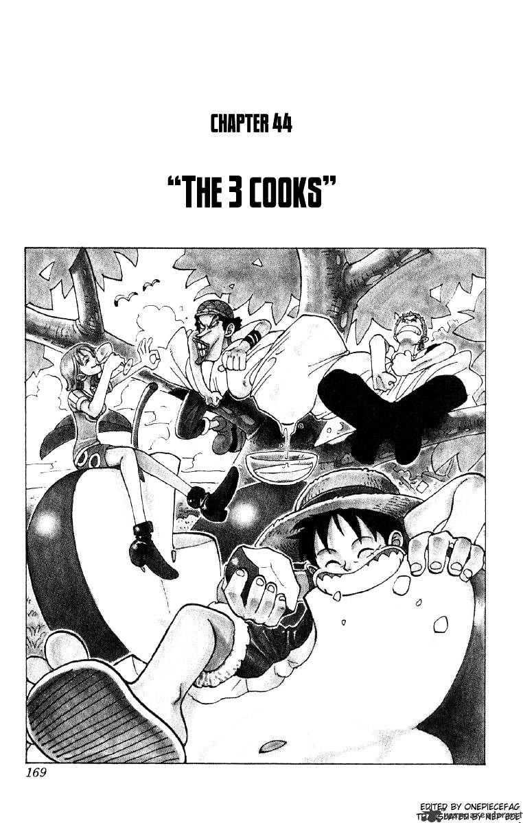 One Piece - Chapter 44 : The Three Chefs