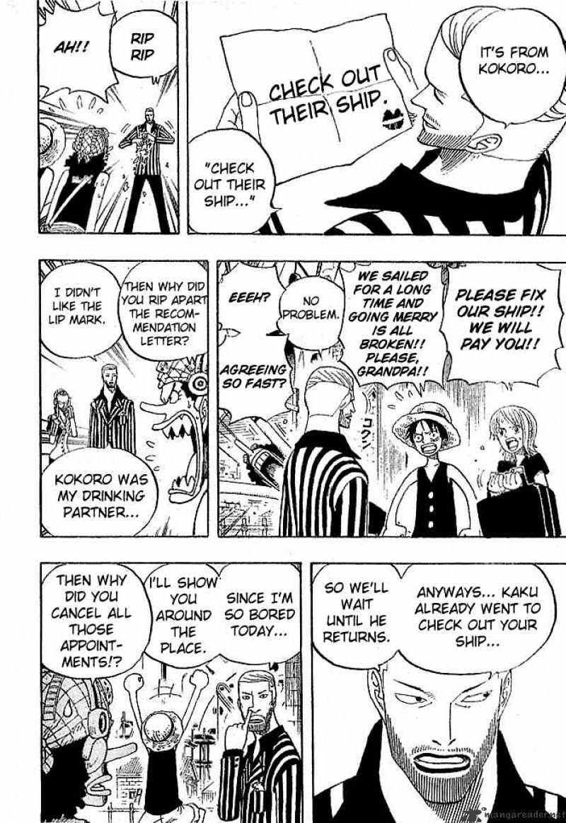 One Piece - Chapter 326 : Iceberg-San