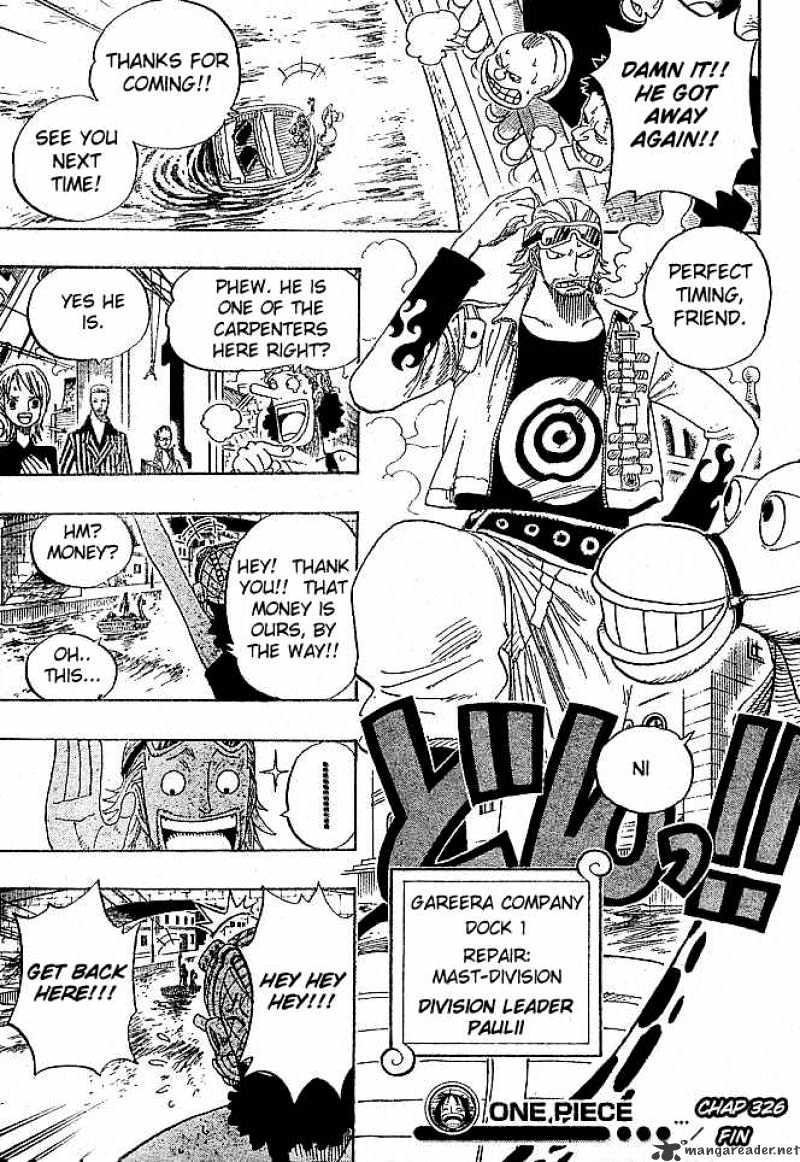 One Piece - Chapter 326 : Iceberg-San