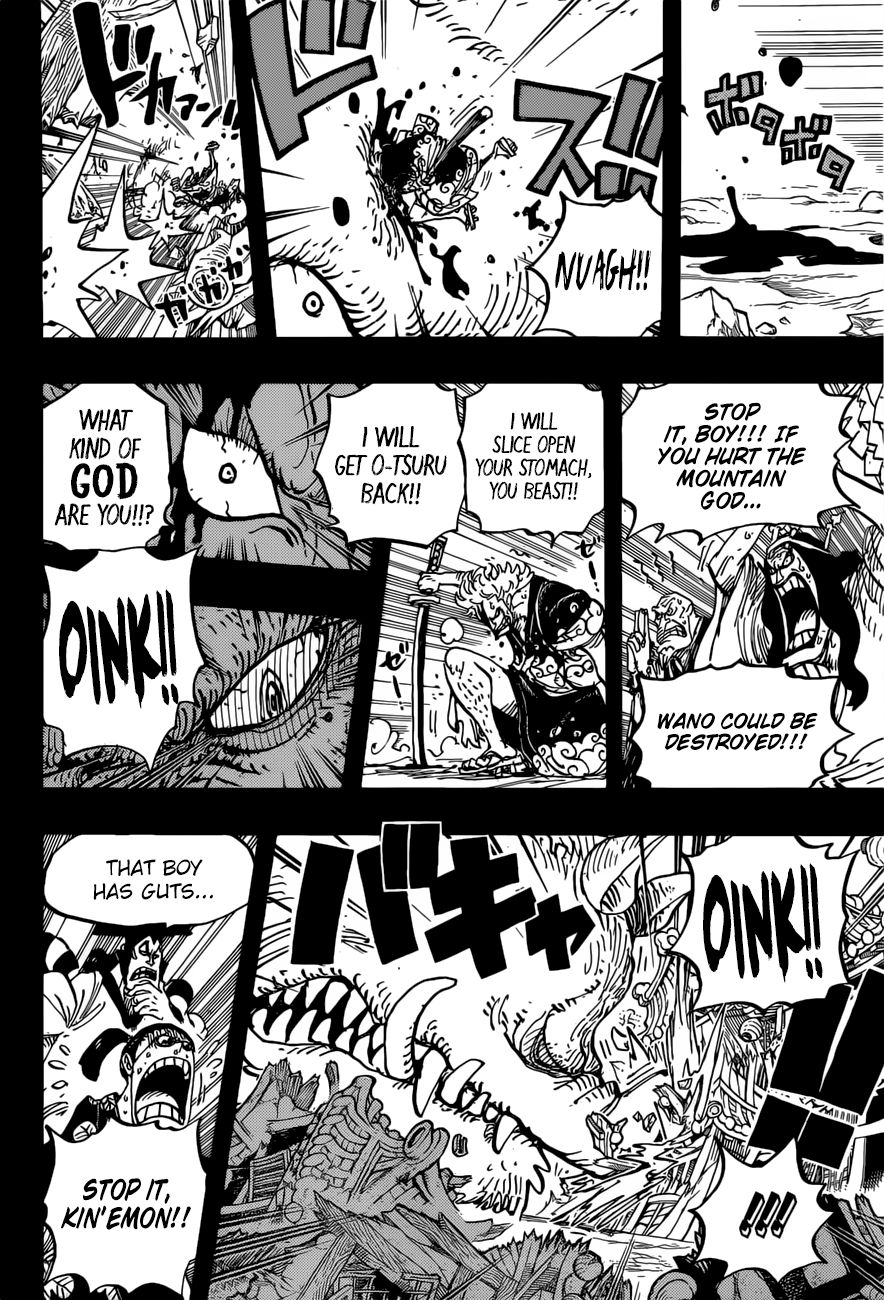 One Piece - Chapter 961: The Mountain God Incident