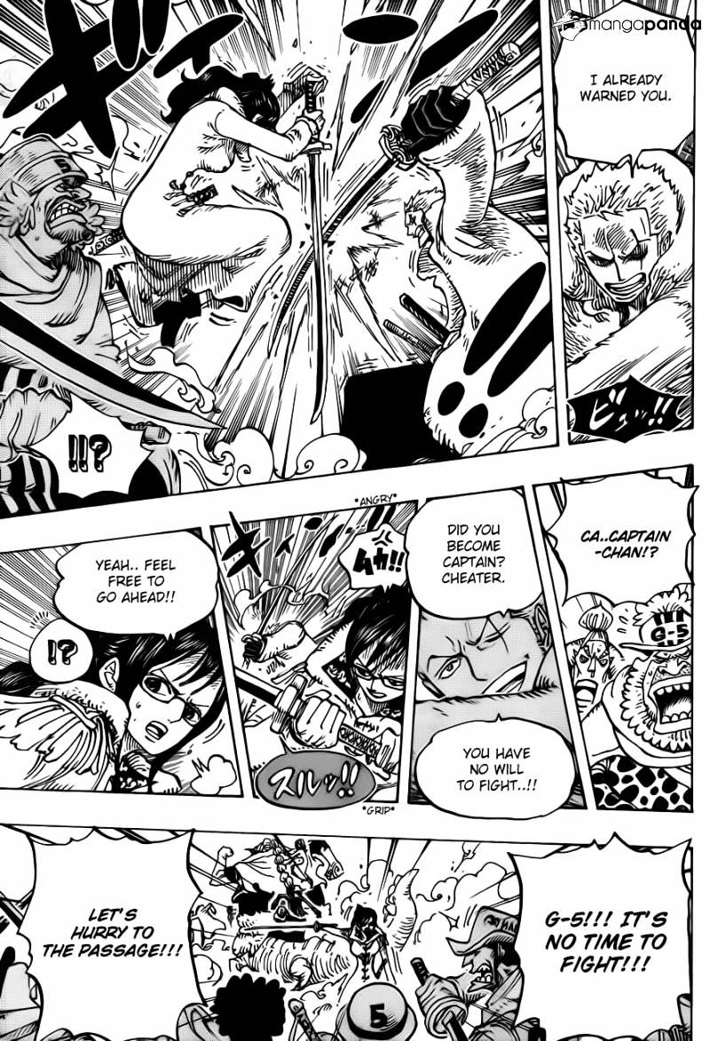 One Piece - Chapter 679 : Determination G-5