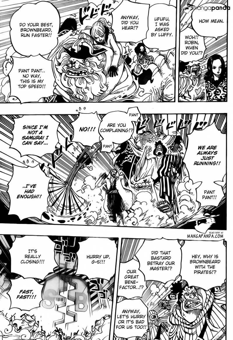 One Piece - Chapter 679 : Determination G-5