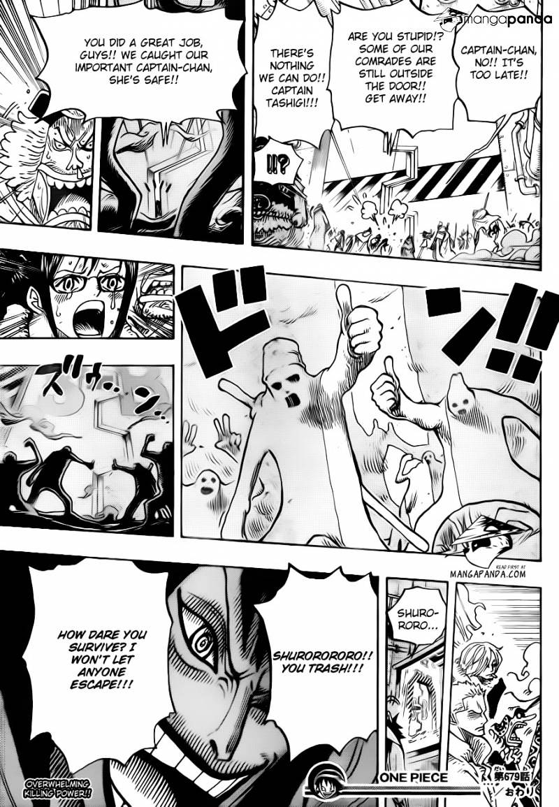 One Piece - Chapter 679 : Determination G-5