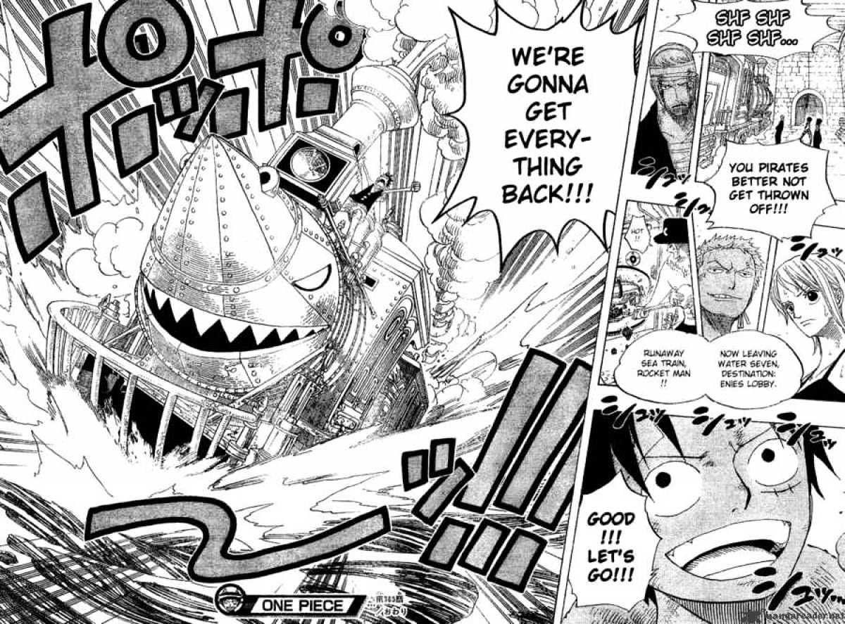 One Piece - Chapter 365 : Rocket Man!!