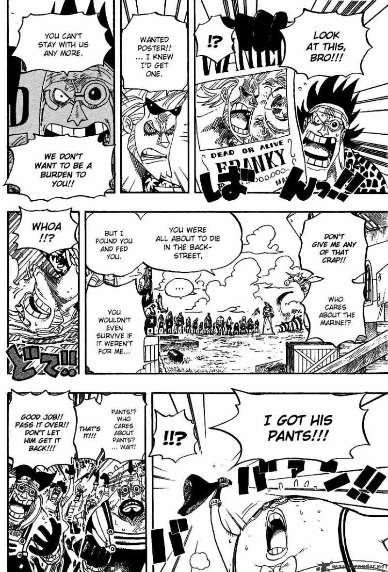 One Piece - Chapter 436 : Pants From Fankyhouse