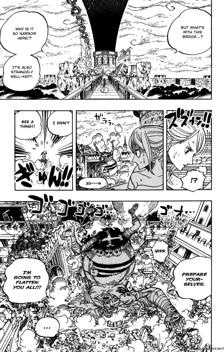 One Piece - Chapter 473 : Royal Shichibukai Bartholemew Kuma Appears