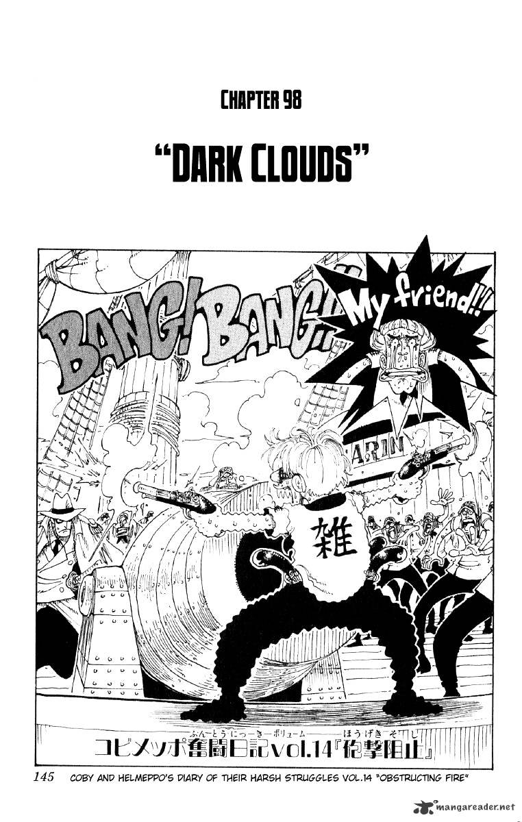 One Piece - Chapter 98 : Stormy Cloud