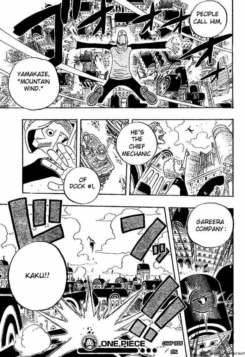 One Piece - Chapter 325 : The Frankie Family