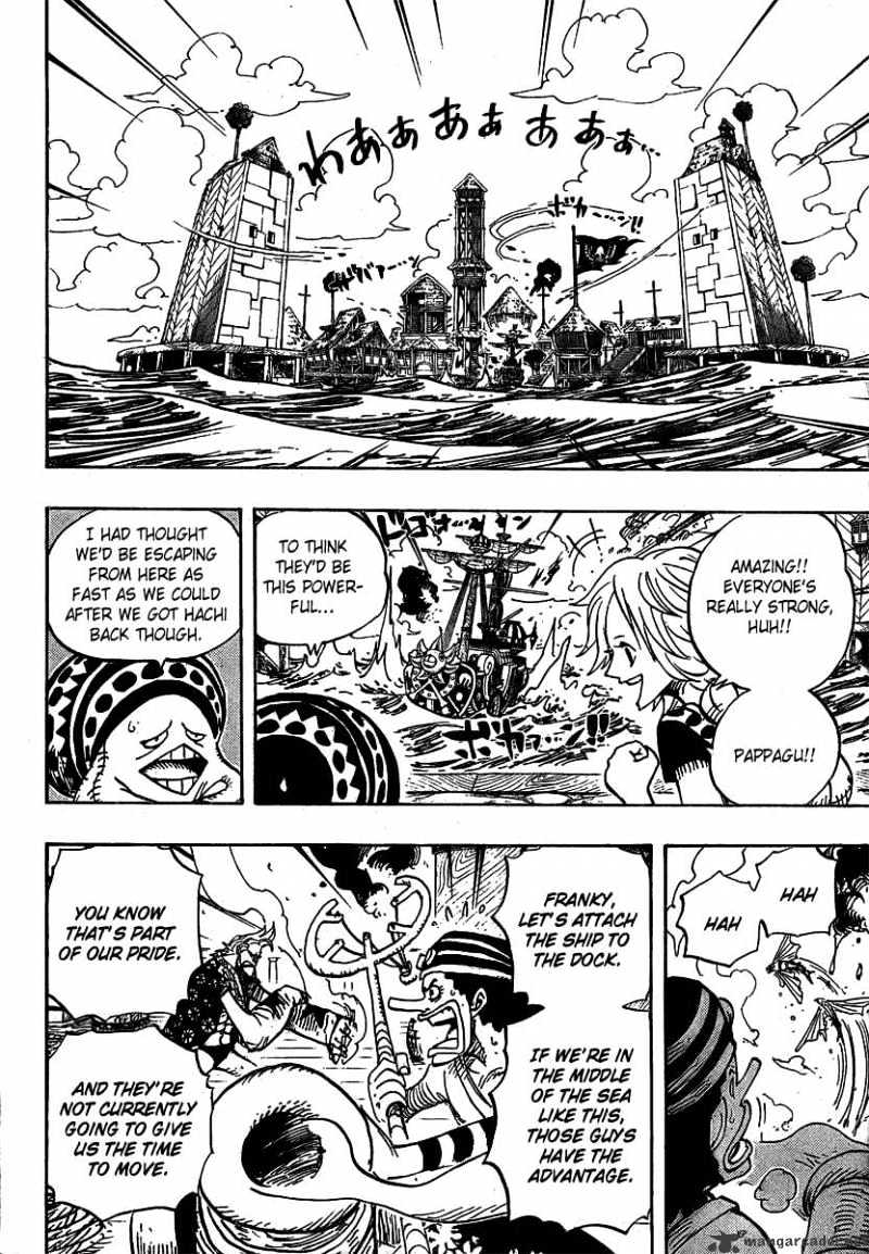 One Piece - Chapter 494 : Tragedy Of Duval