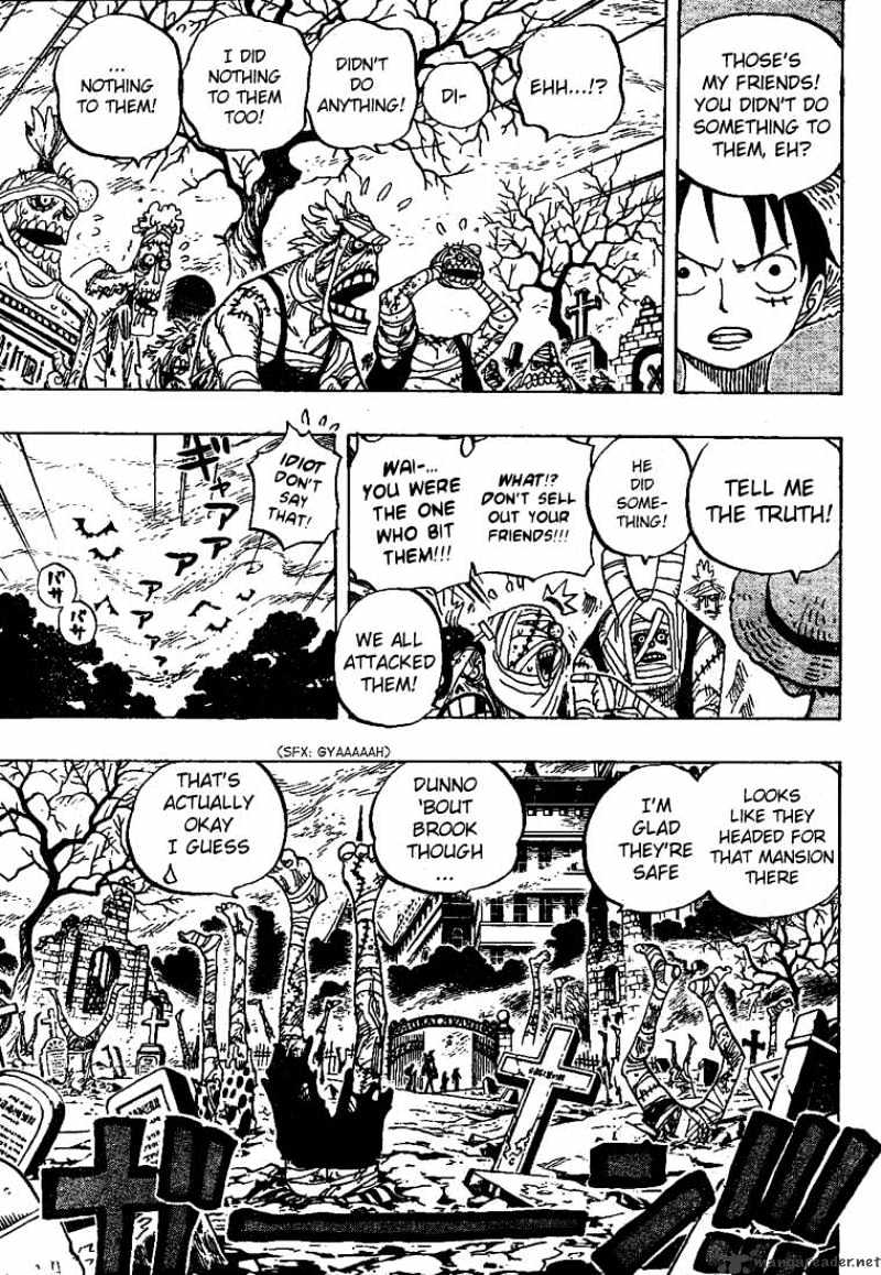 One Piece - Chapter 448 : Moria