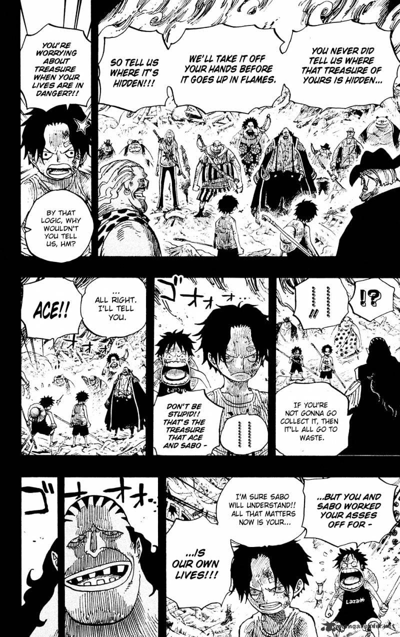 One Piece - Chapter 587 : I Will Not Run