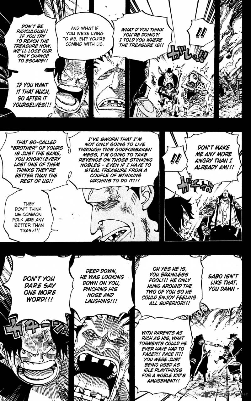 One Piece - Chapter 587 : I Will Not Run