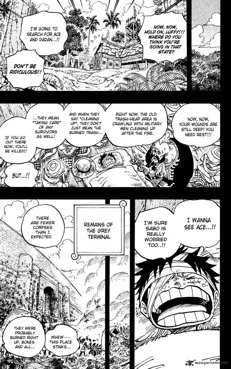 One Piece - Chapter 587 : I Will Not Run