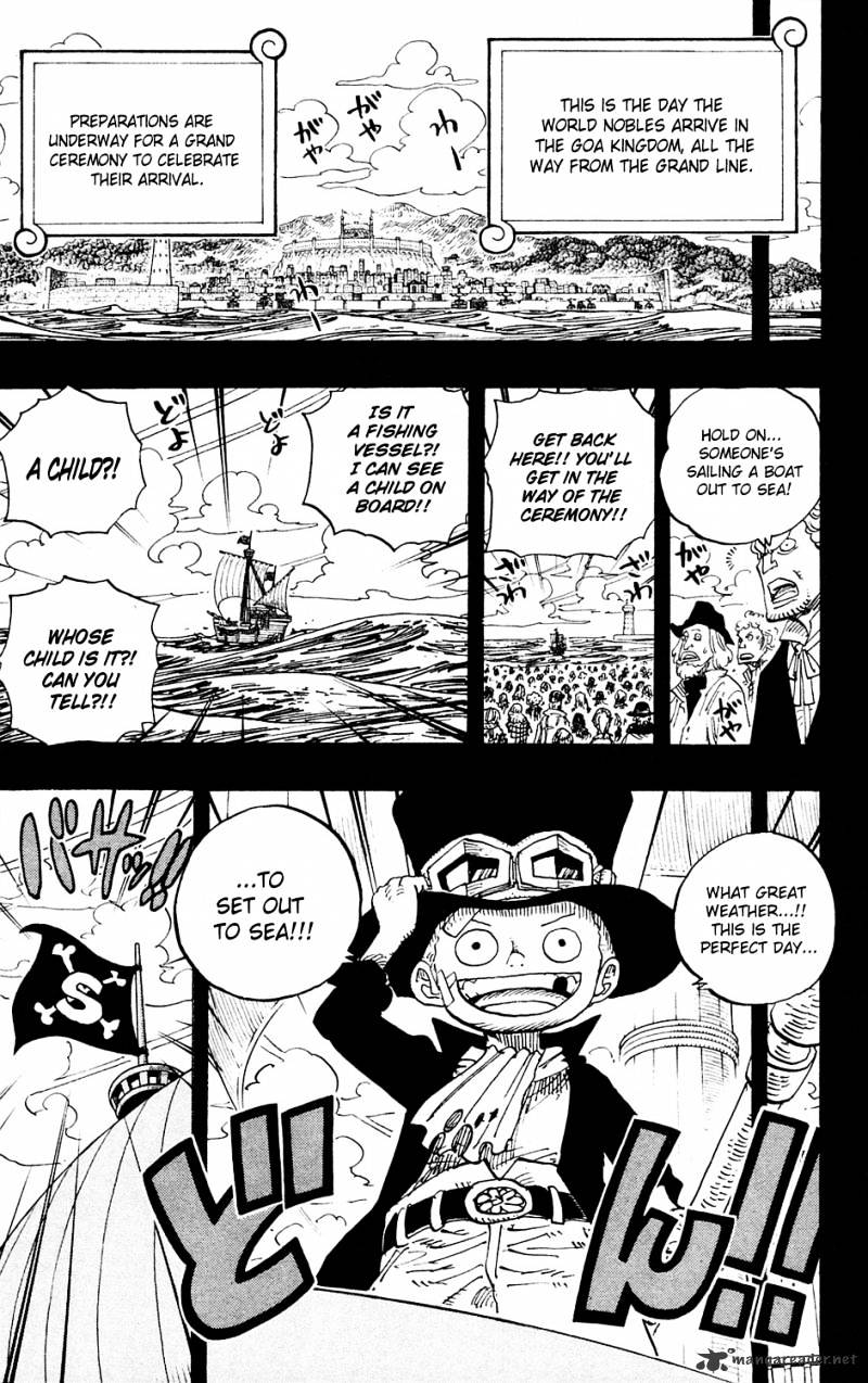 One Piece - Chapter 587 : I Will Not Run