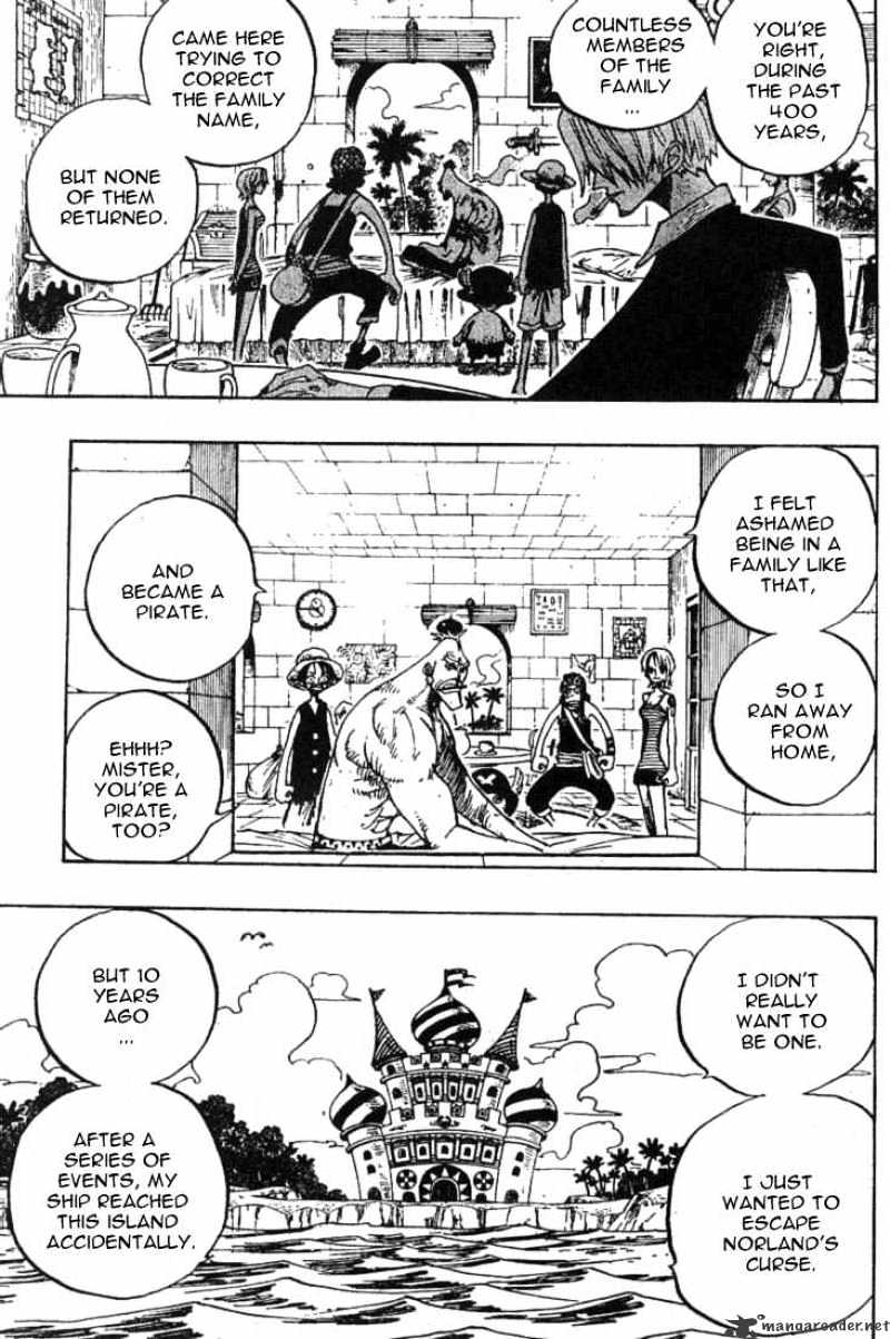 One Piece - Chapter 228 : United Primate Armed Forces Chief Captain-Monbran Cricket