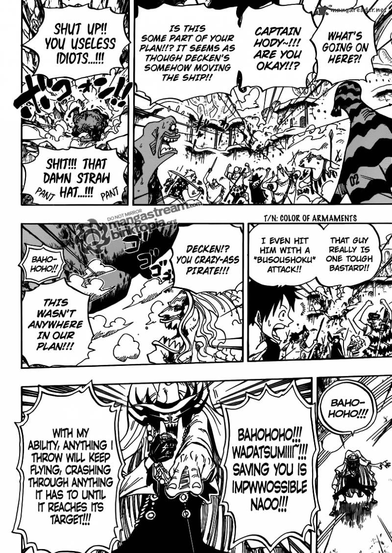 One Piece - Chapter 637 : An Ancient Ark