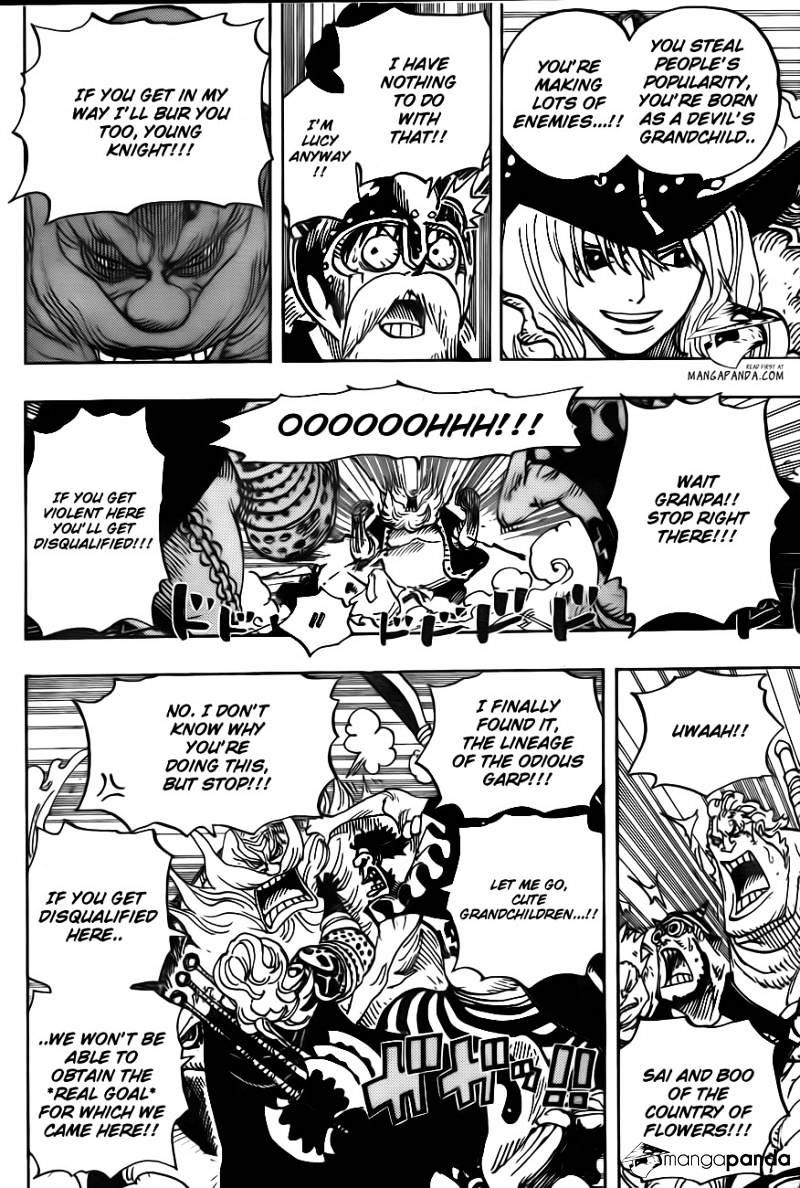 One Piece - Chapter 708 : Colosseum Of The Thieves