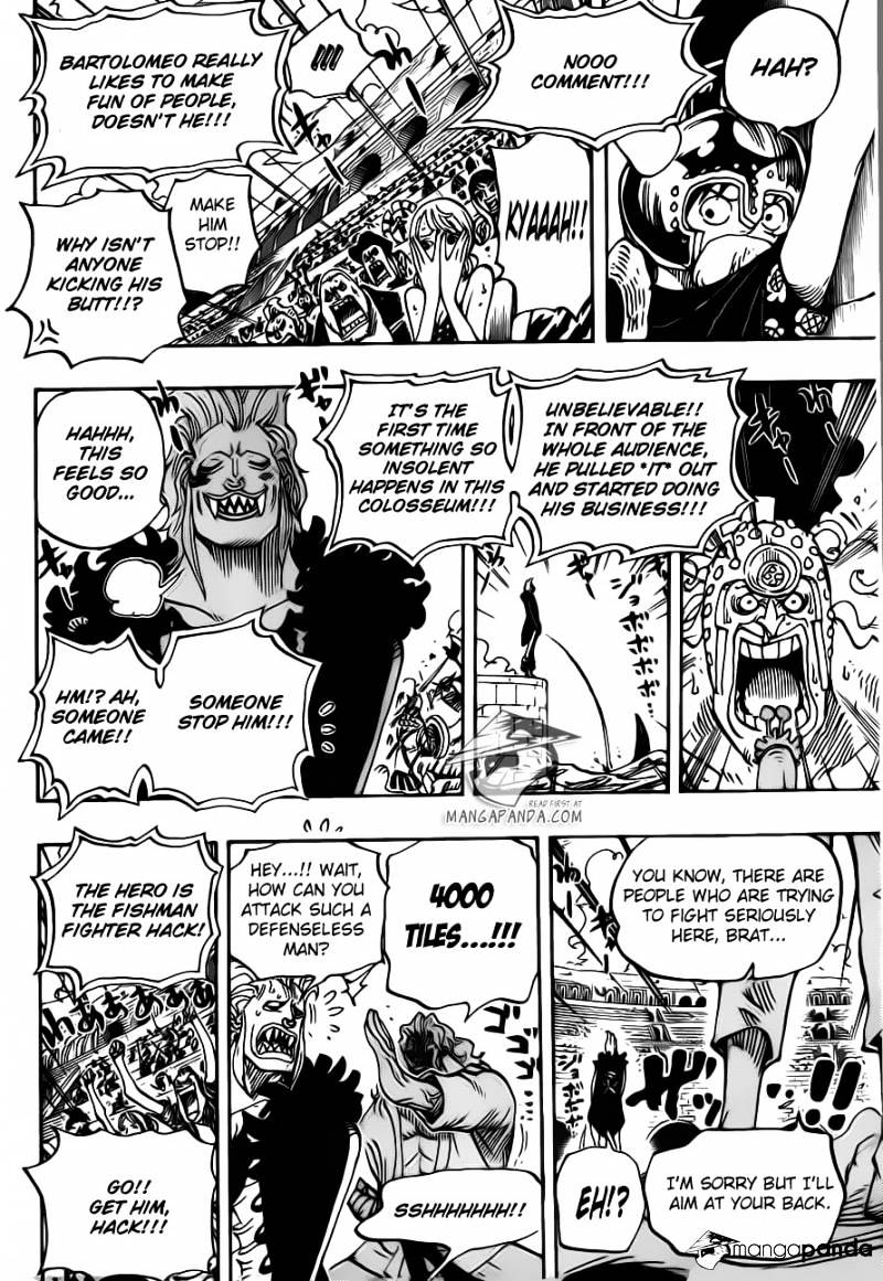 One Piece - Chapter 708 : Colosseum Of The Thieves