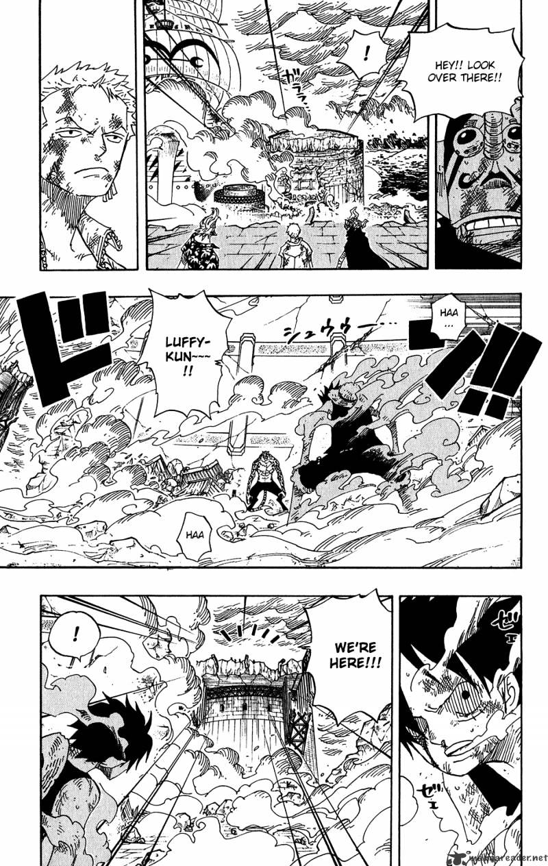 One Piece - Chapter 426 : A Ship Waiting For Wind