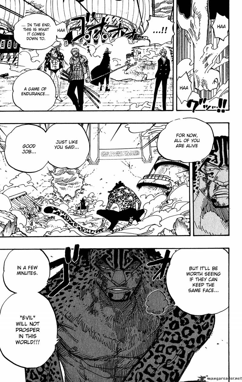 One Piece - Chapter 426 : A Ship Waiting For Wind